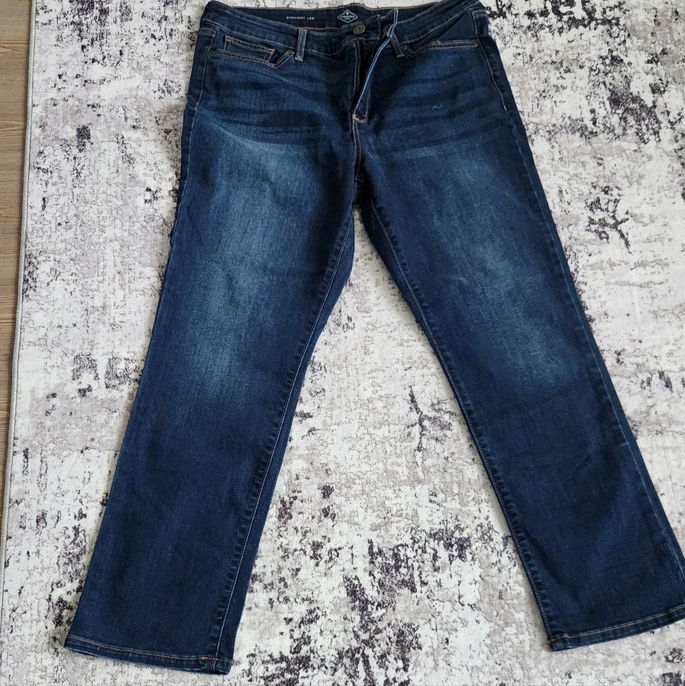 St. John's Bay Indigo Straight Leg Jeans